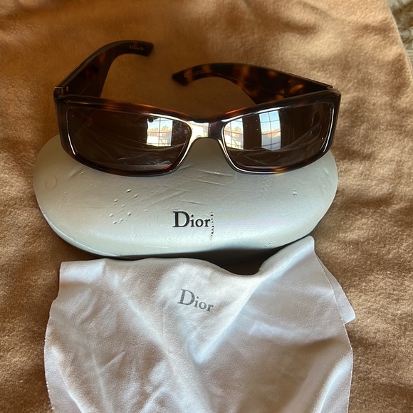 Vintage Christian Dior‎ Londres Sunglasses - Brown - Retro - Picture 6 of 6